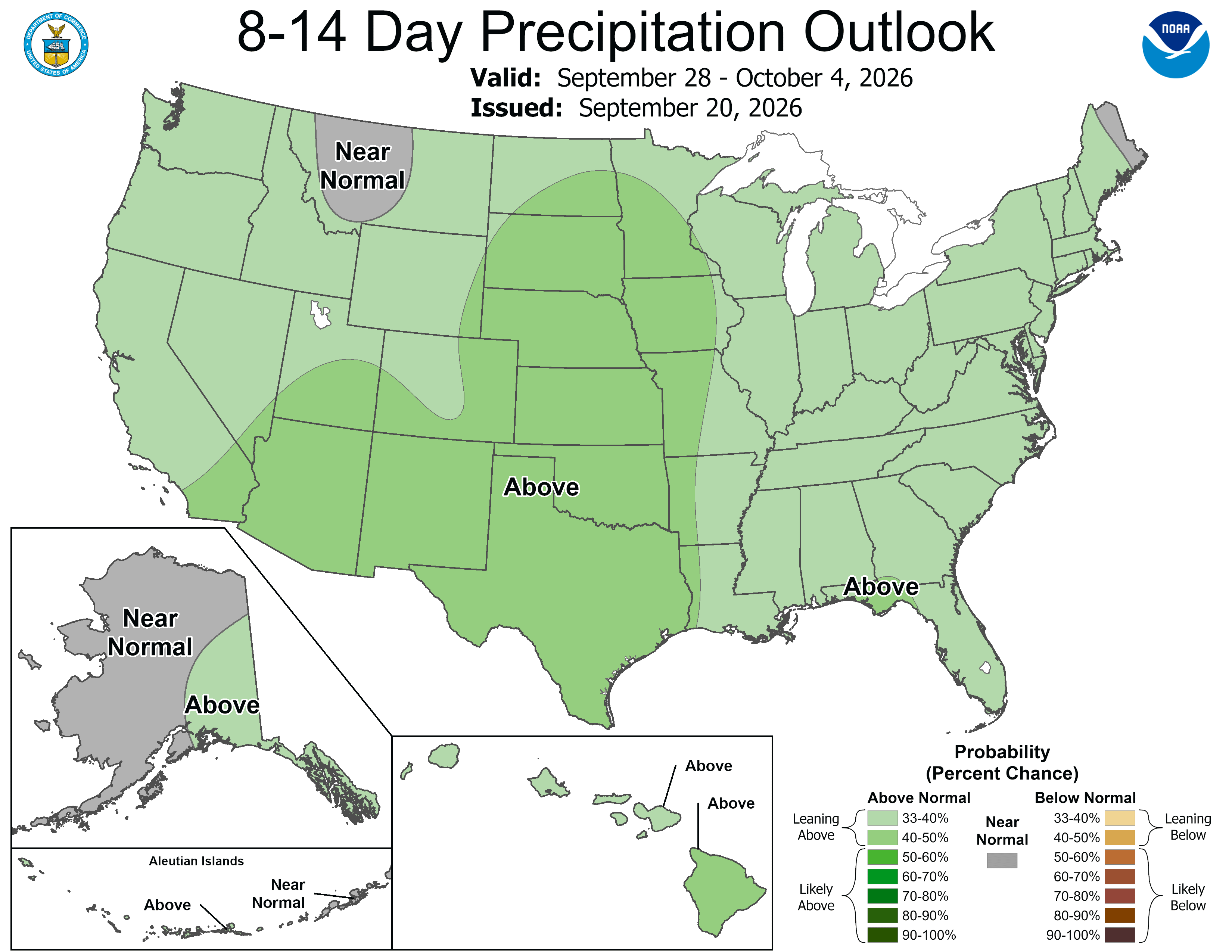 8-14 Day Precipitation Outlook