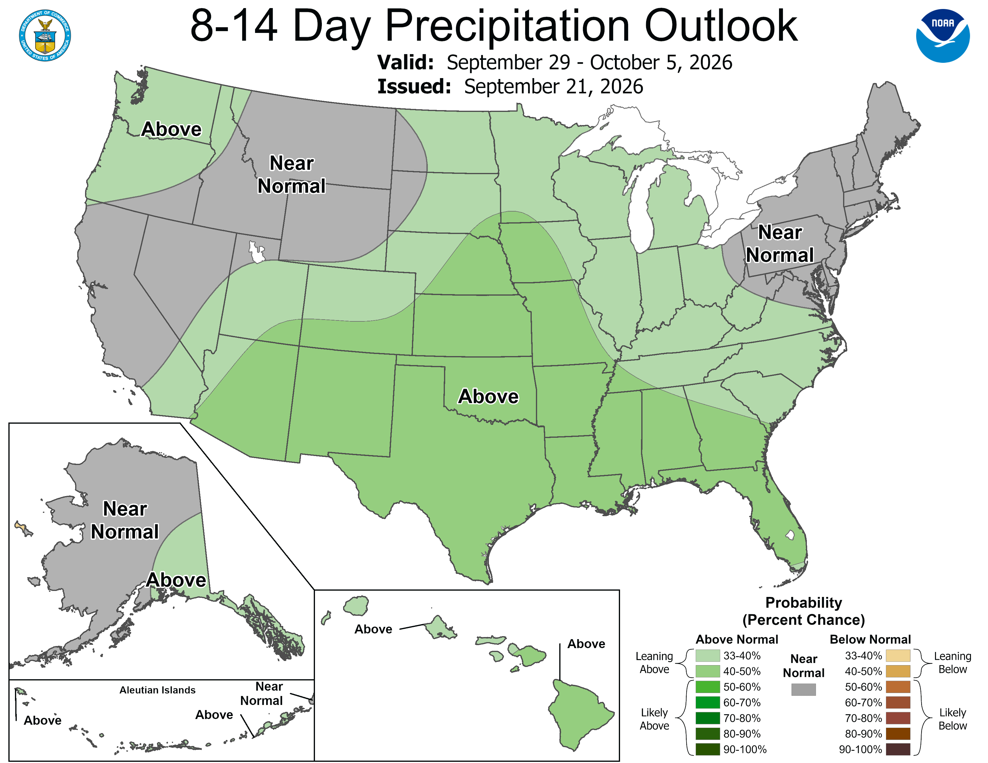 8-14 Day Precipitation Outlook