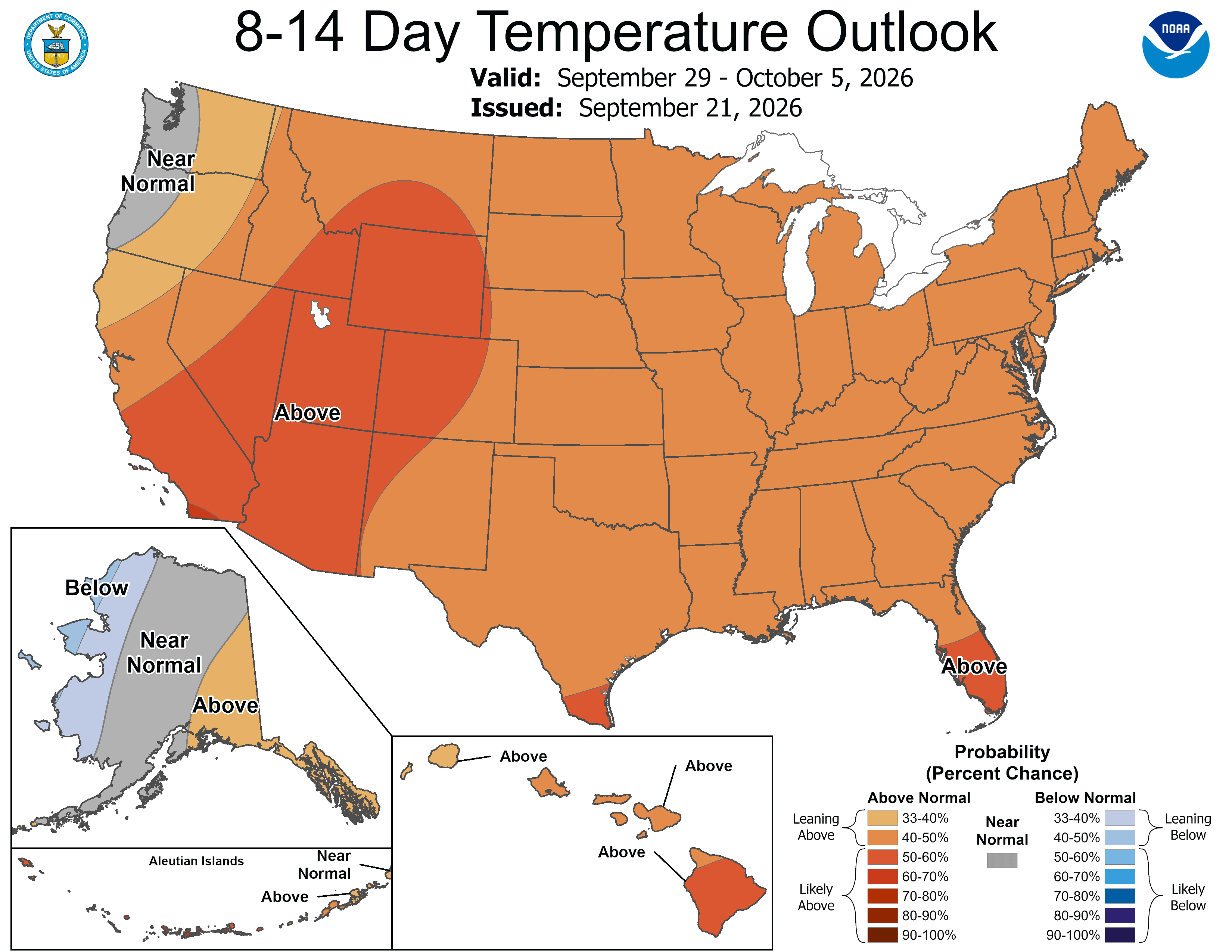 8-14 Day Temperature Outlook