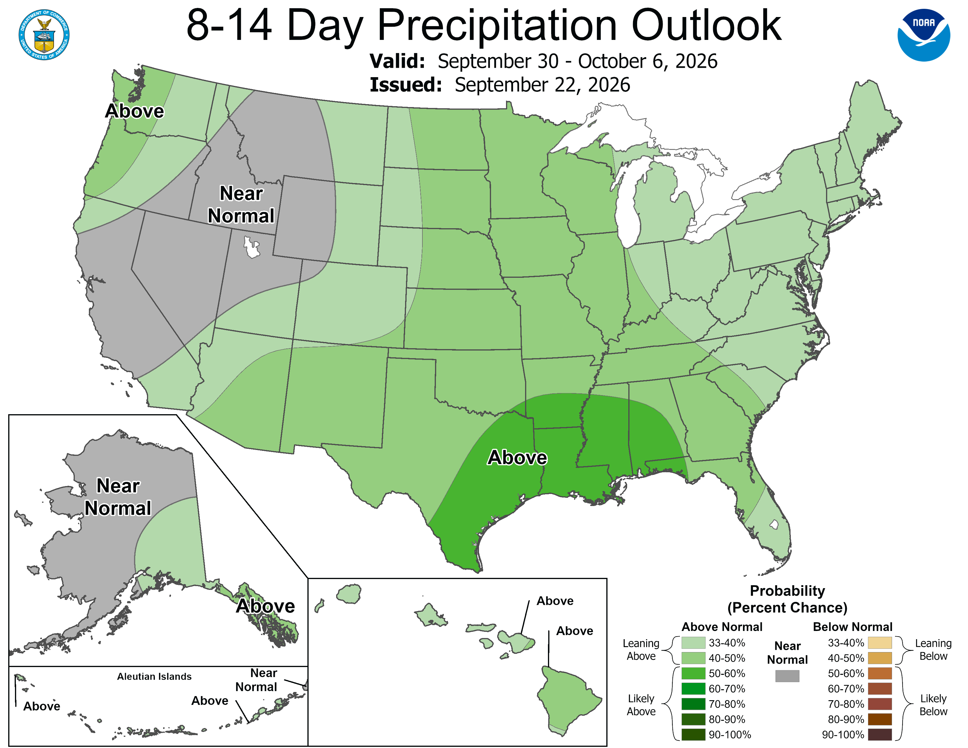 8-14 Day Precipitation Outlook