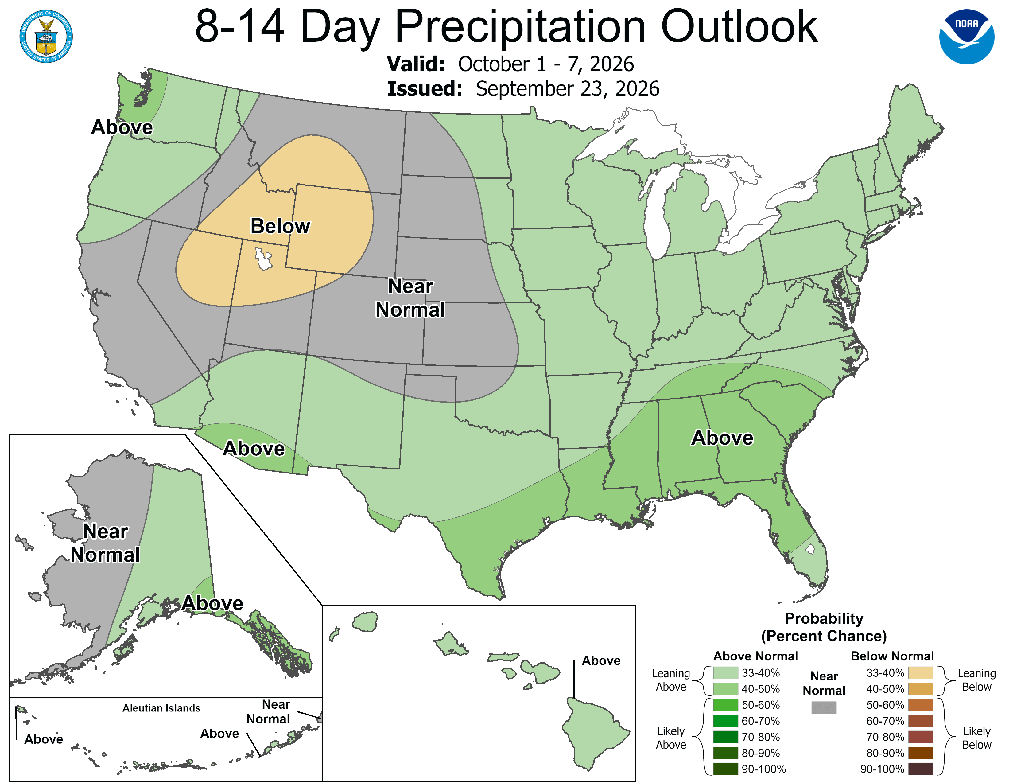 8-14 Day Precipitation Outlook