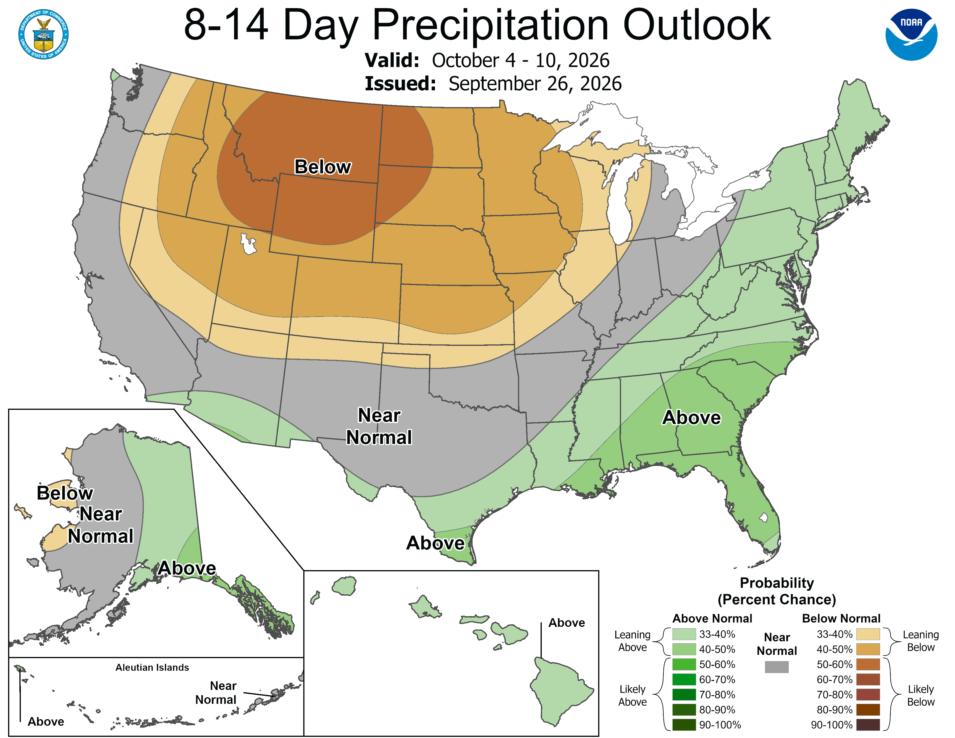 8-14 Day Precipitation Outlook