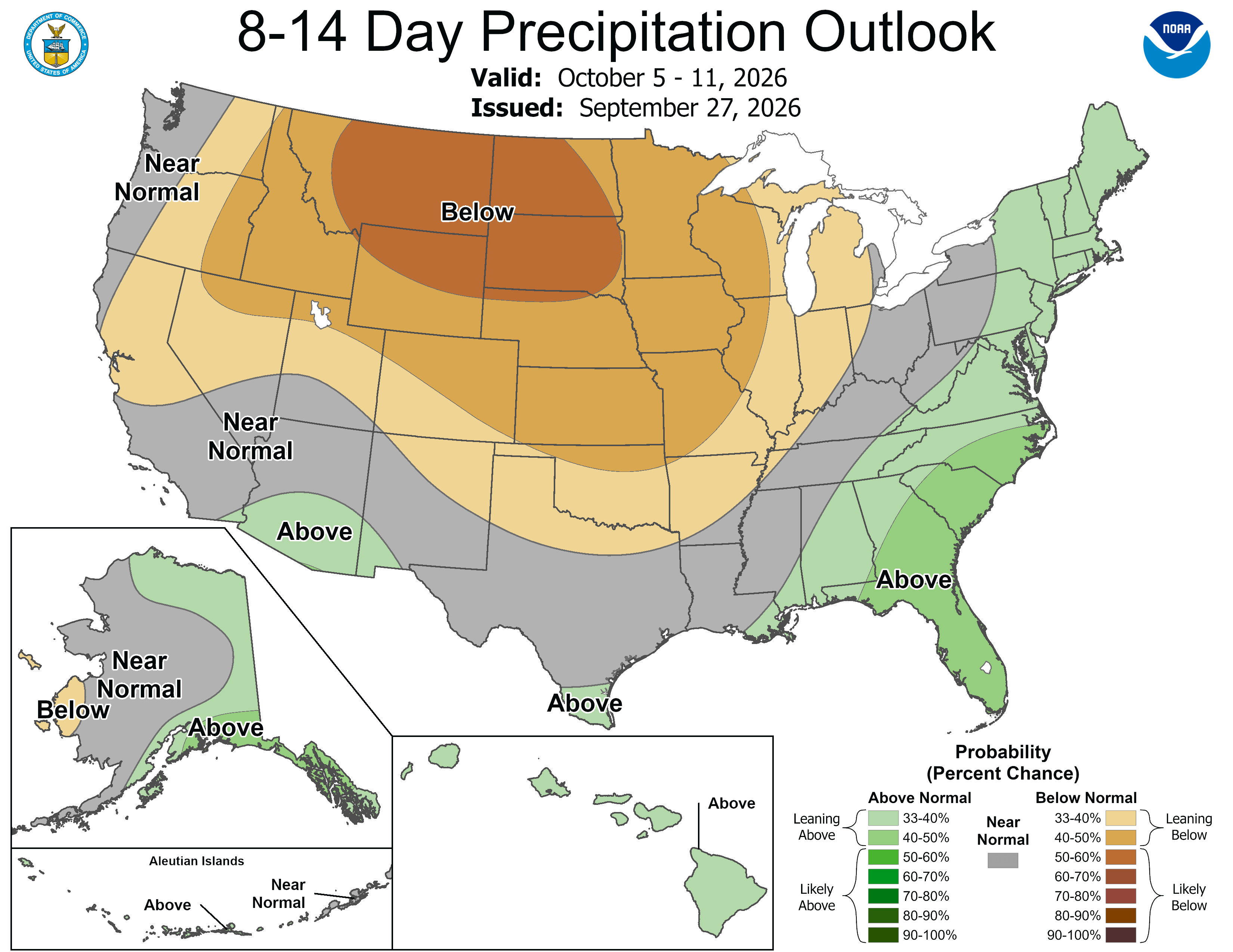 8-14 Day Precipitation Outlook