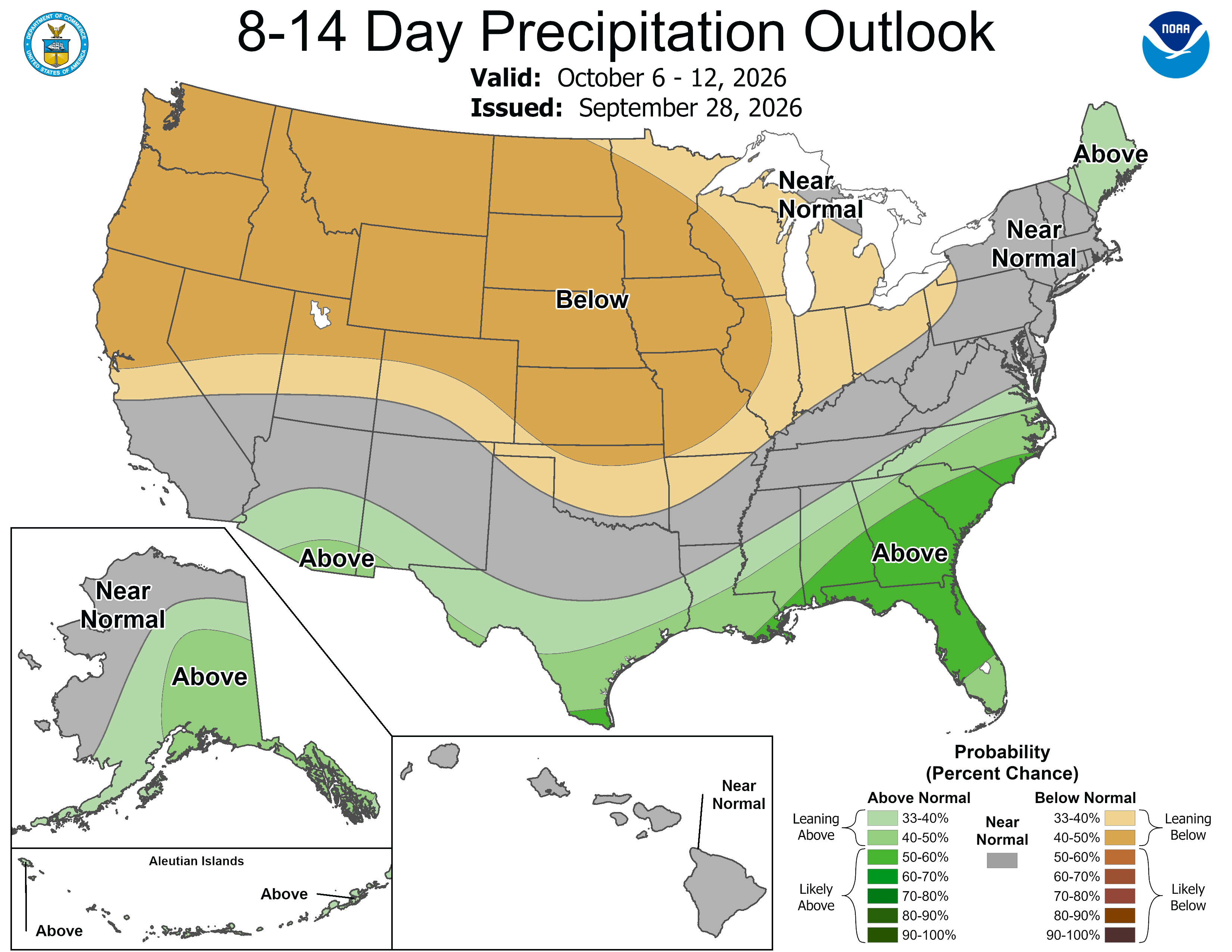 8-14 Day Precipitation Outlook