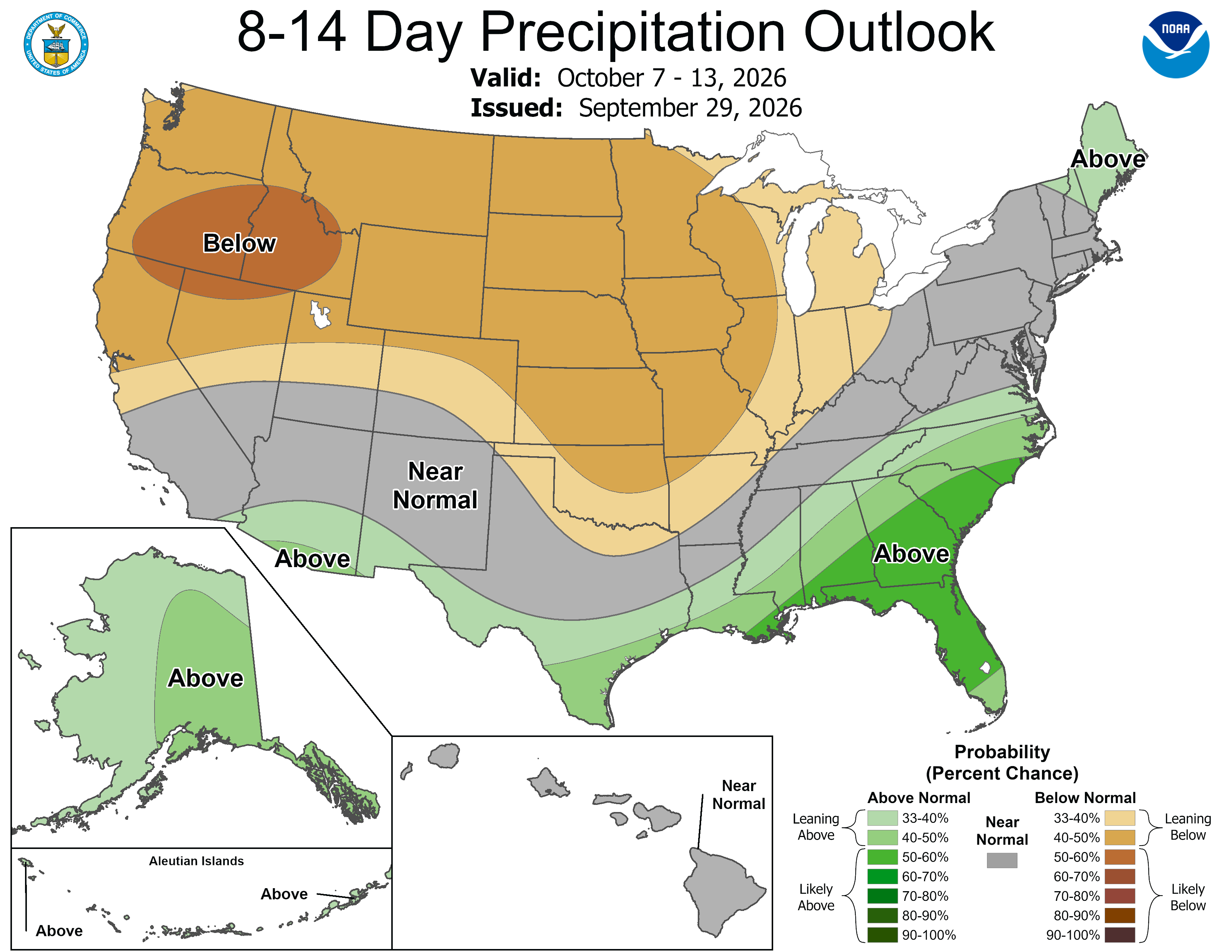 8-14 Day Precipitation Outlook
