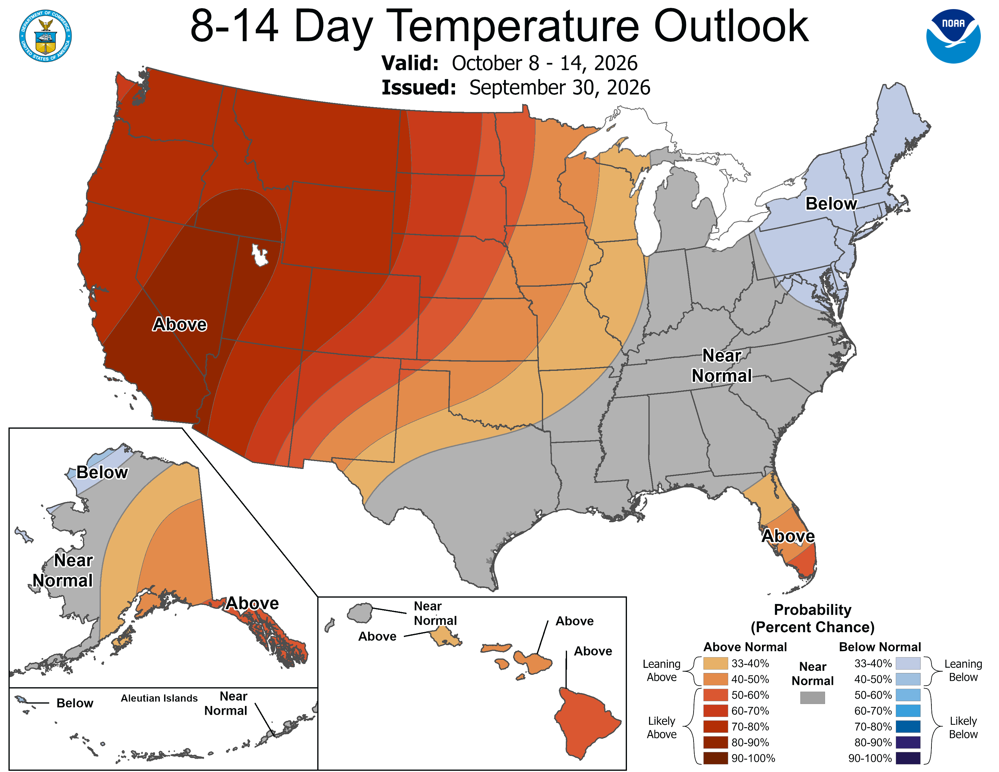 8-14 Day Temperature Outlook