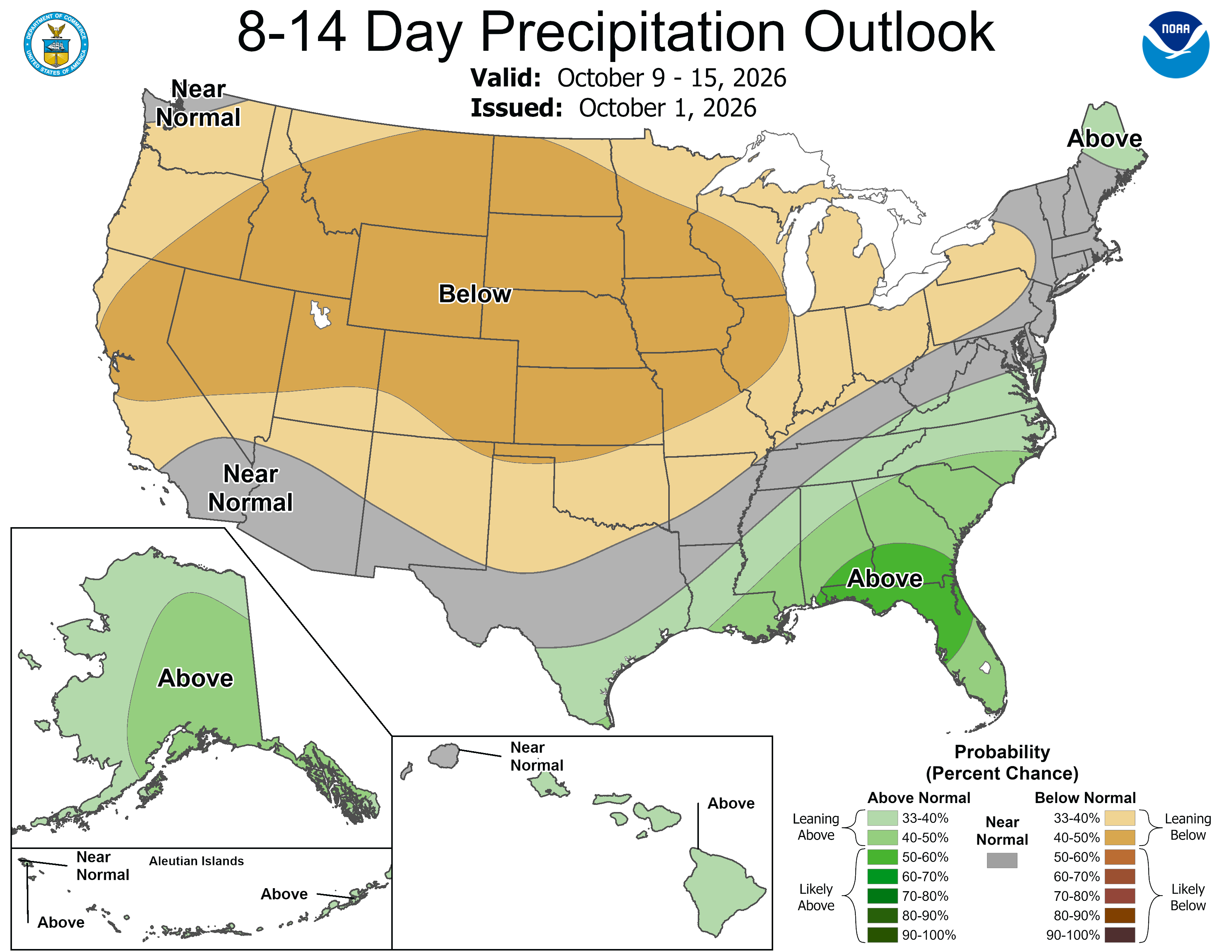 8-14 Day Precipitation Outlook