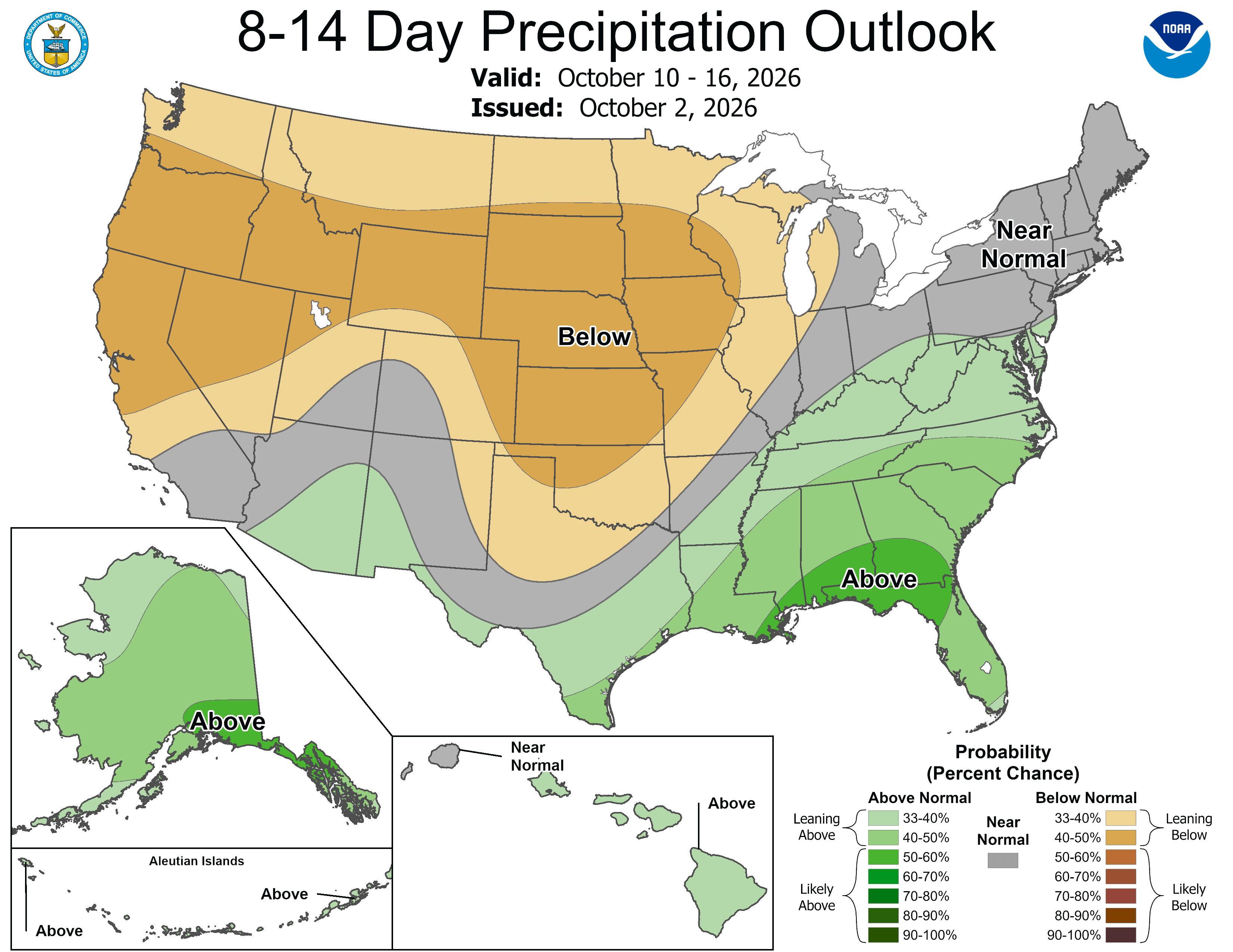 8-14 Day Precipitation Outlook