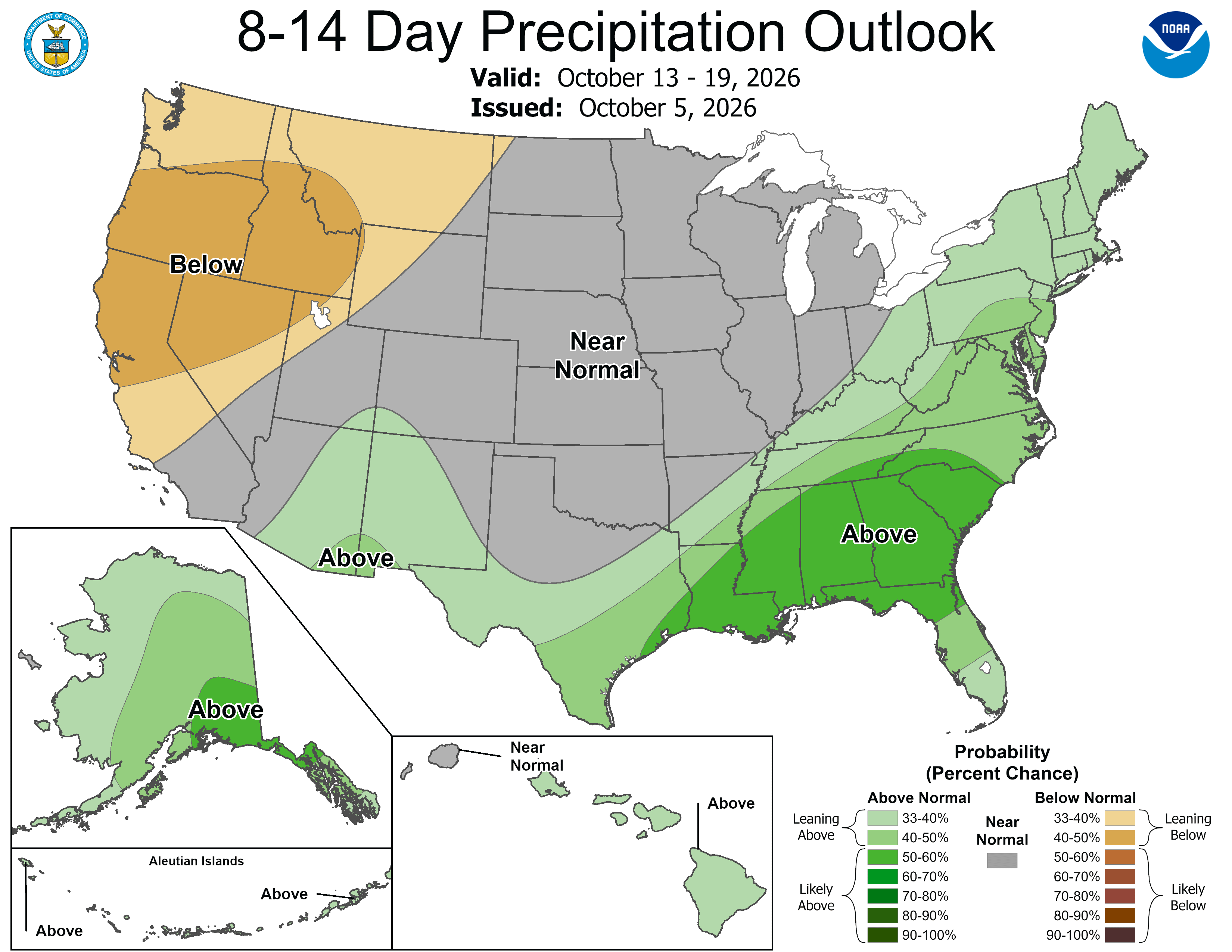 8-14 Day Precipitation Outlook