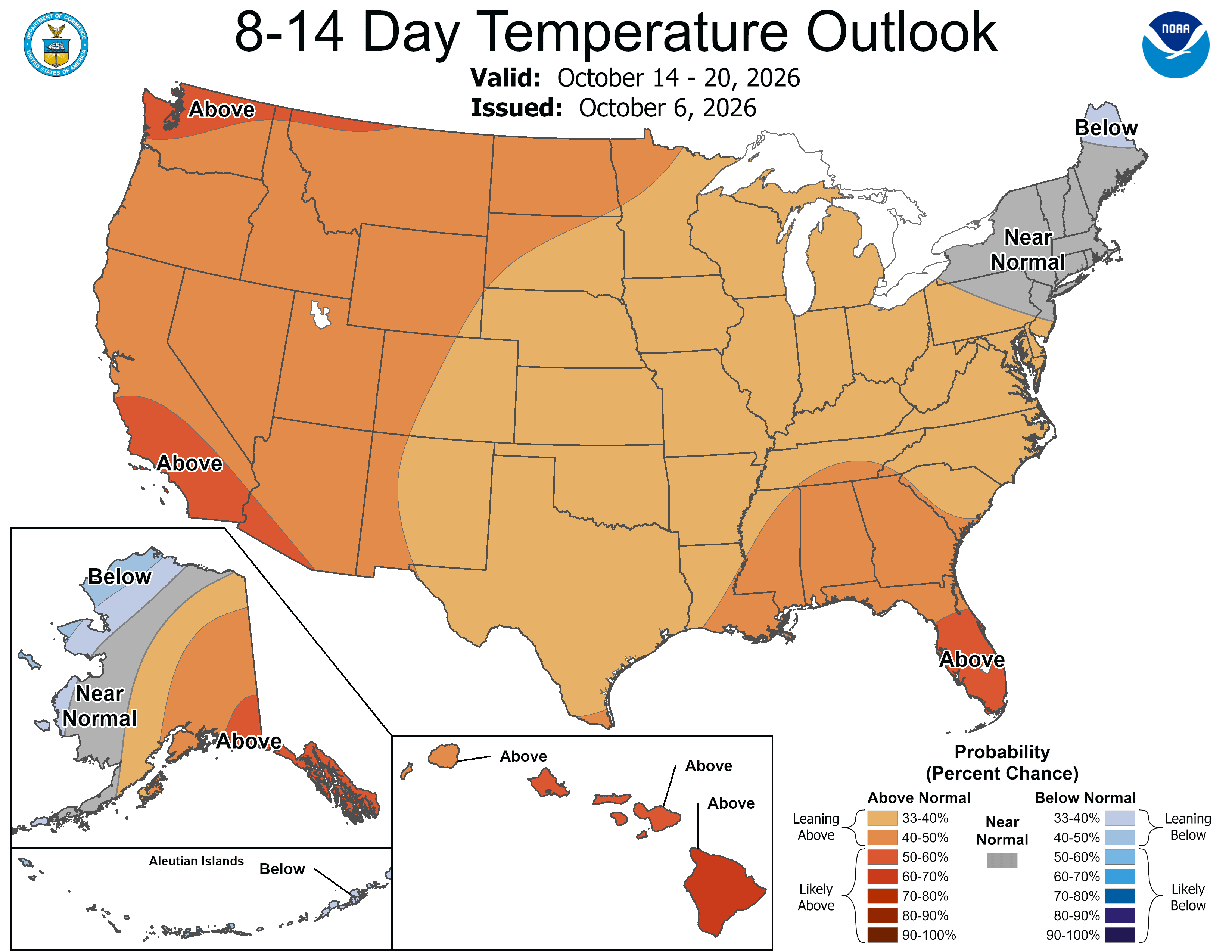 8-14 Day Temperature Outlook