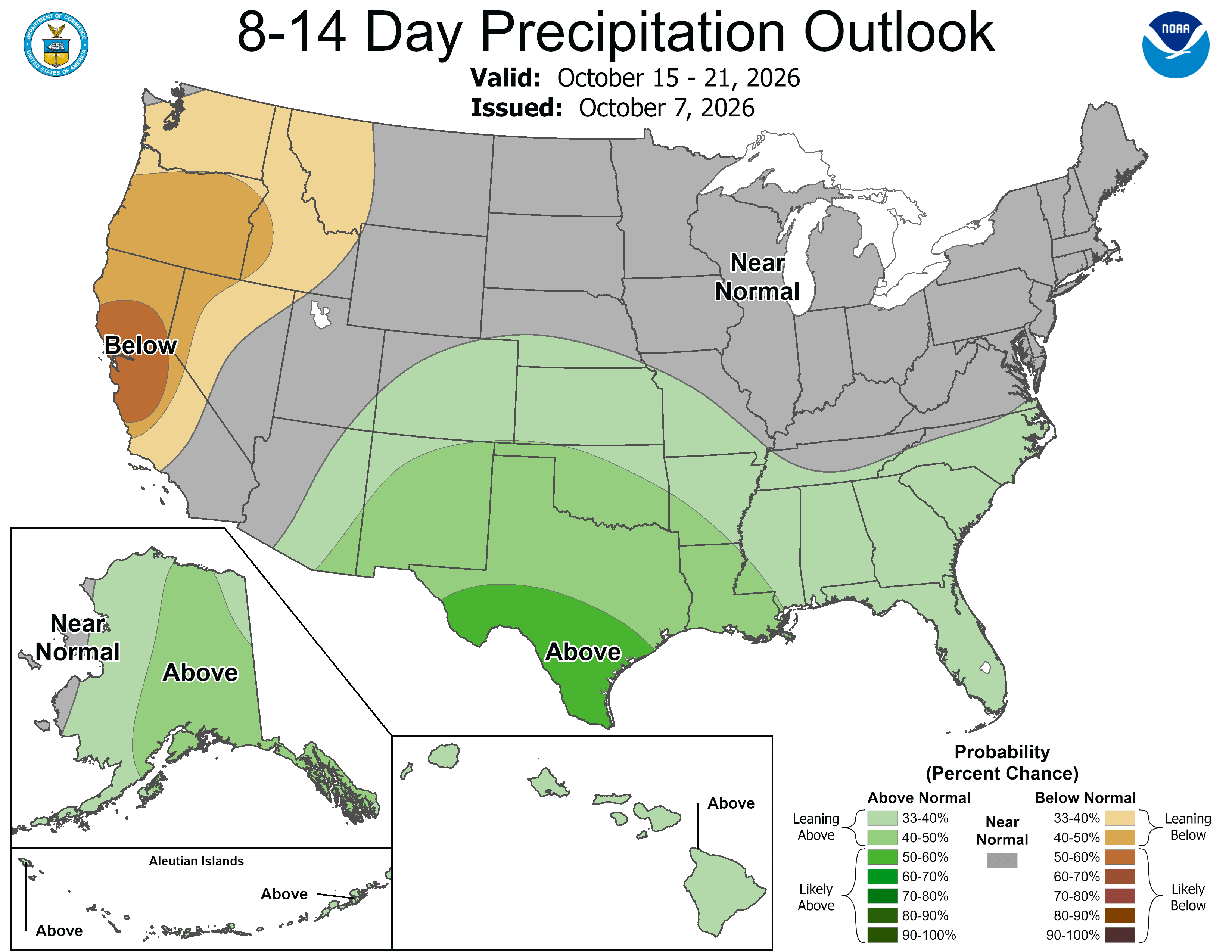 8-14 Day Precipitation Outlook