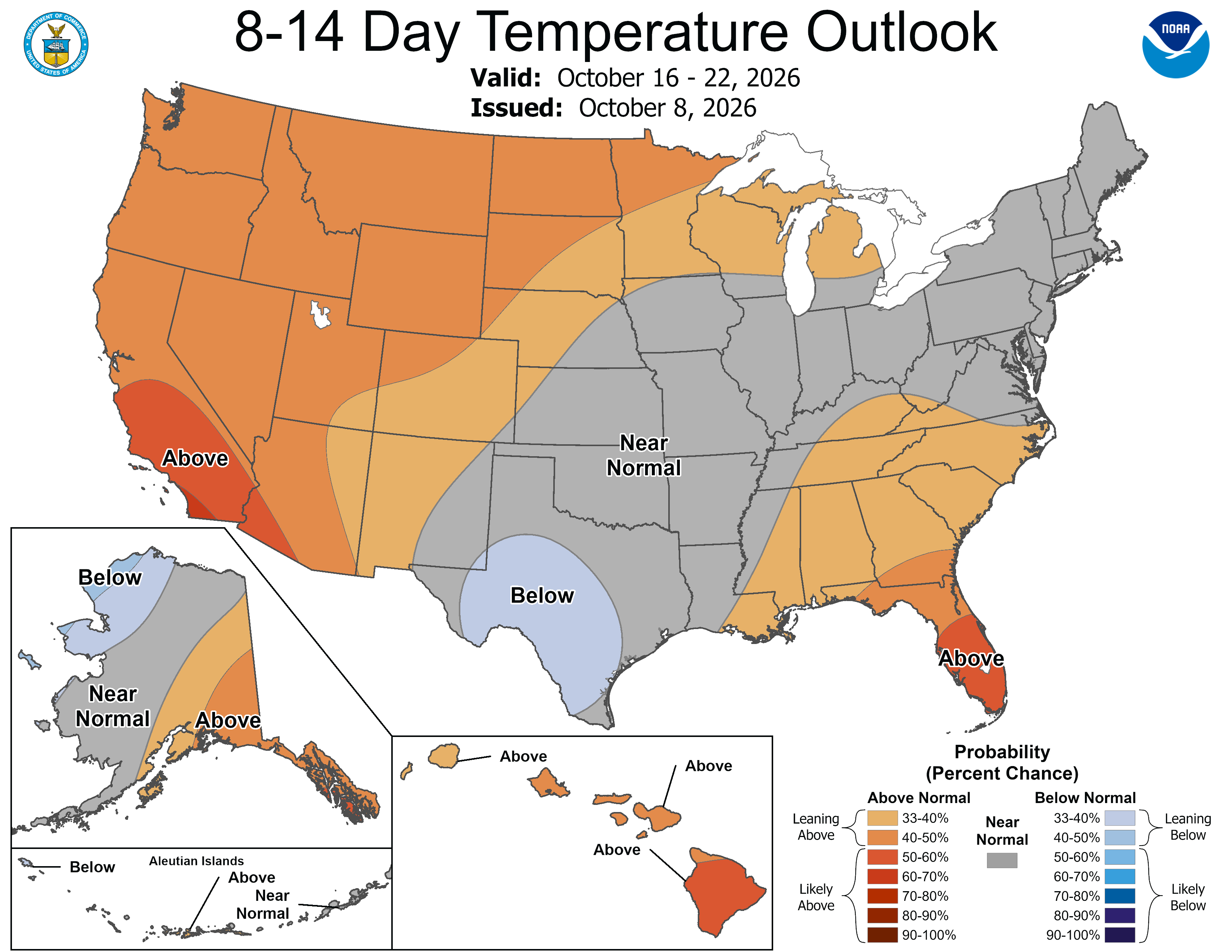 8-14 Day Temperature Outlook