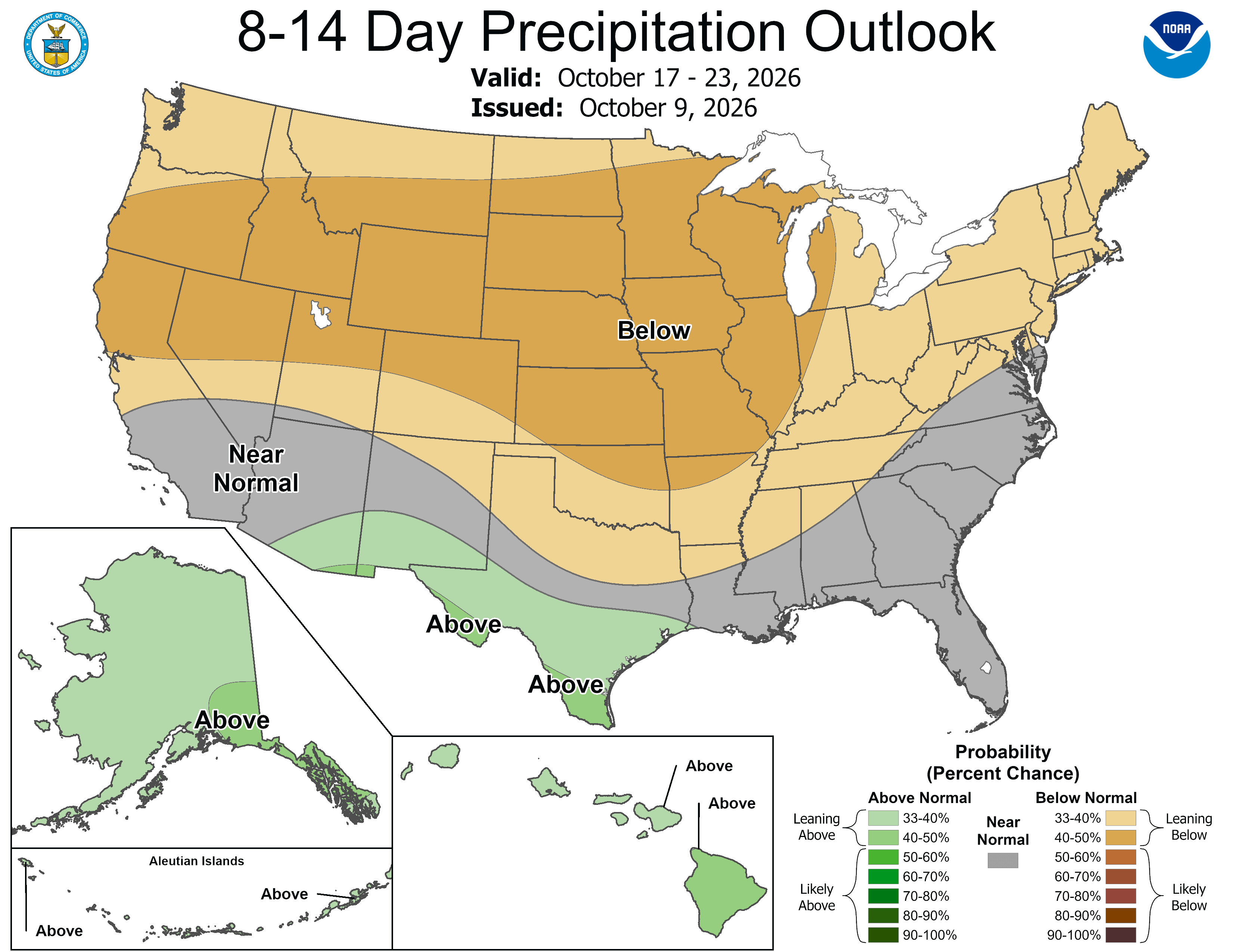 8-14 Day Precipitation Outlook