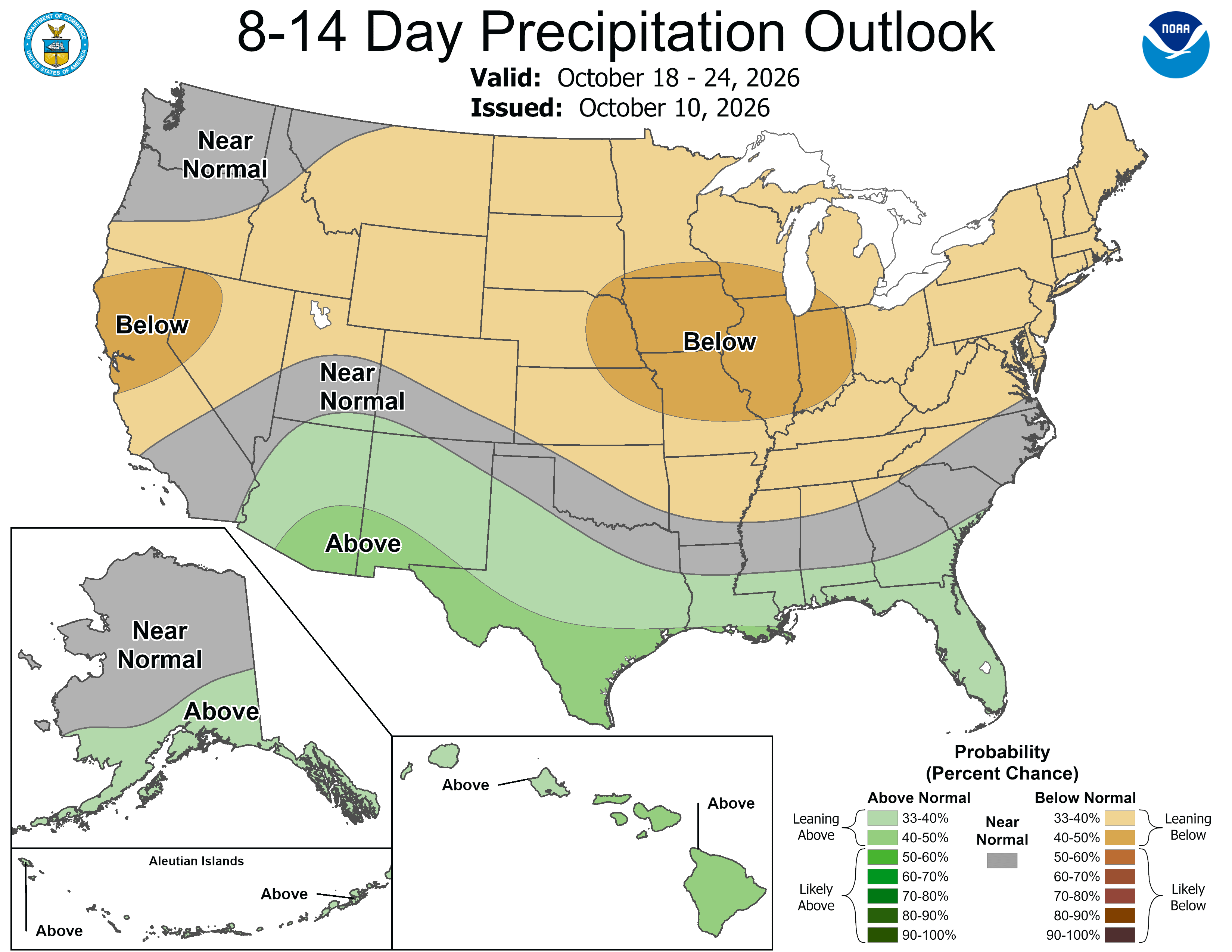 8-14 Day Precipitation Outlook