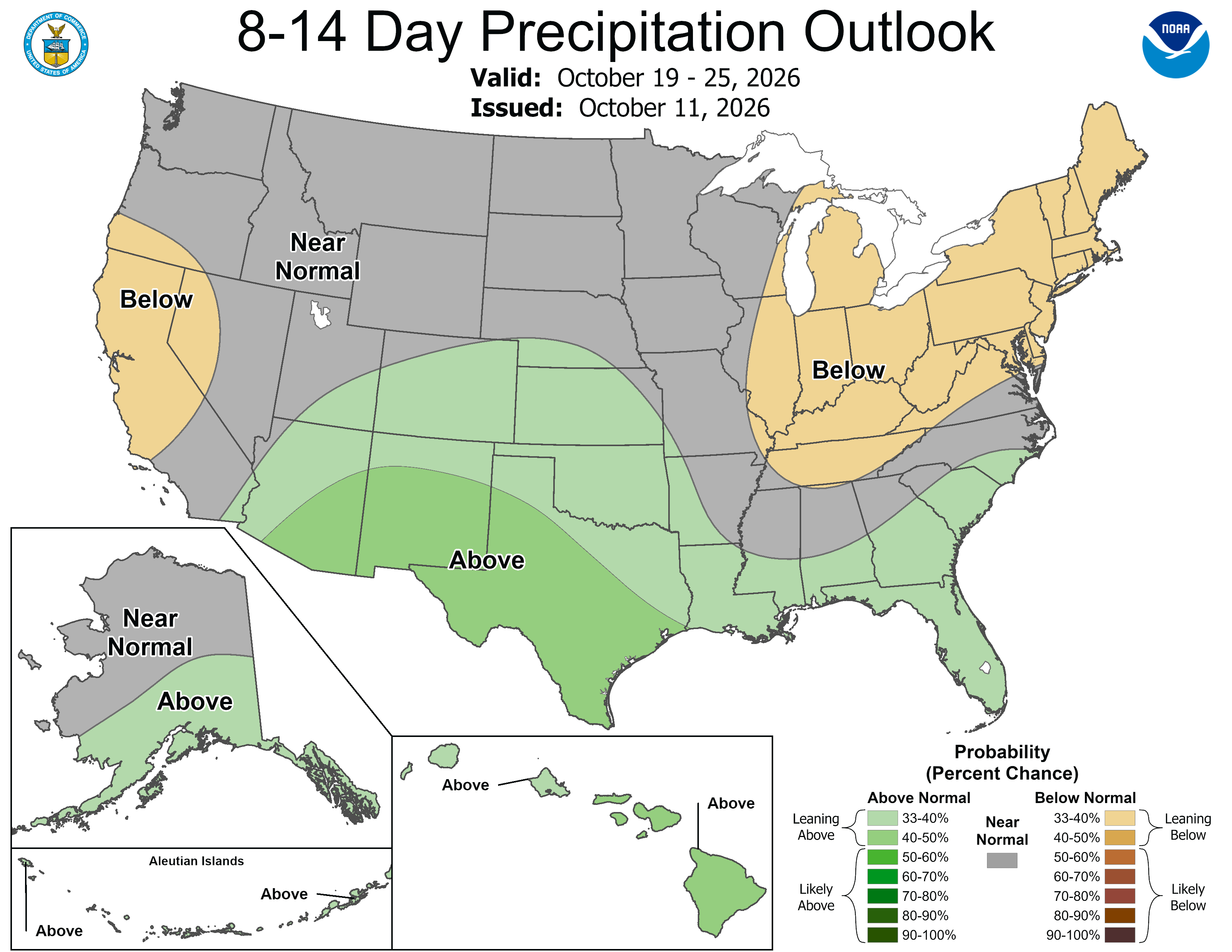 8-14 Day Precipitation Outlook