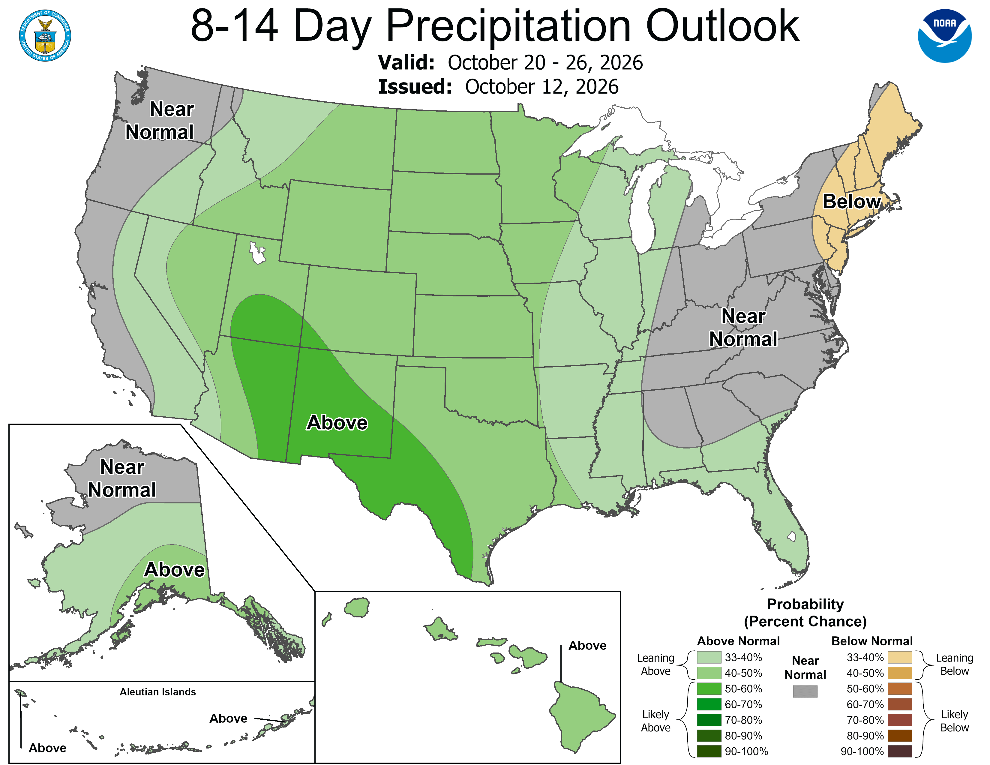 8-14 Day Precipitation Outlook
