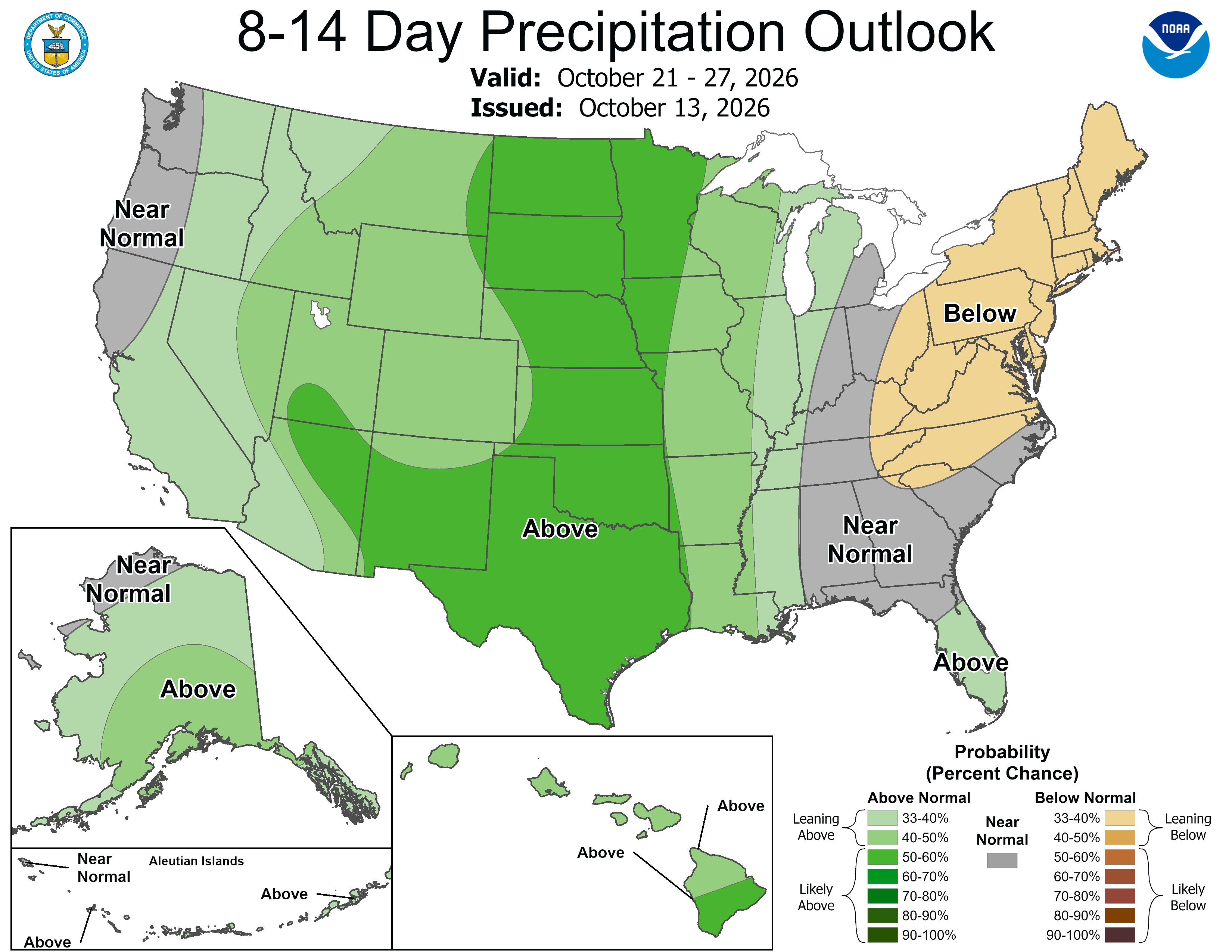 8-14 Day Precipitation Outlook