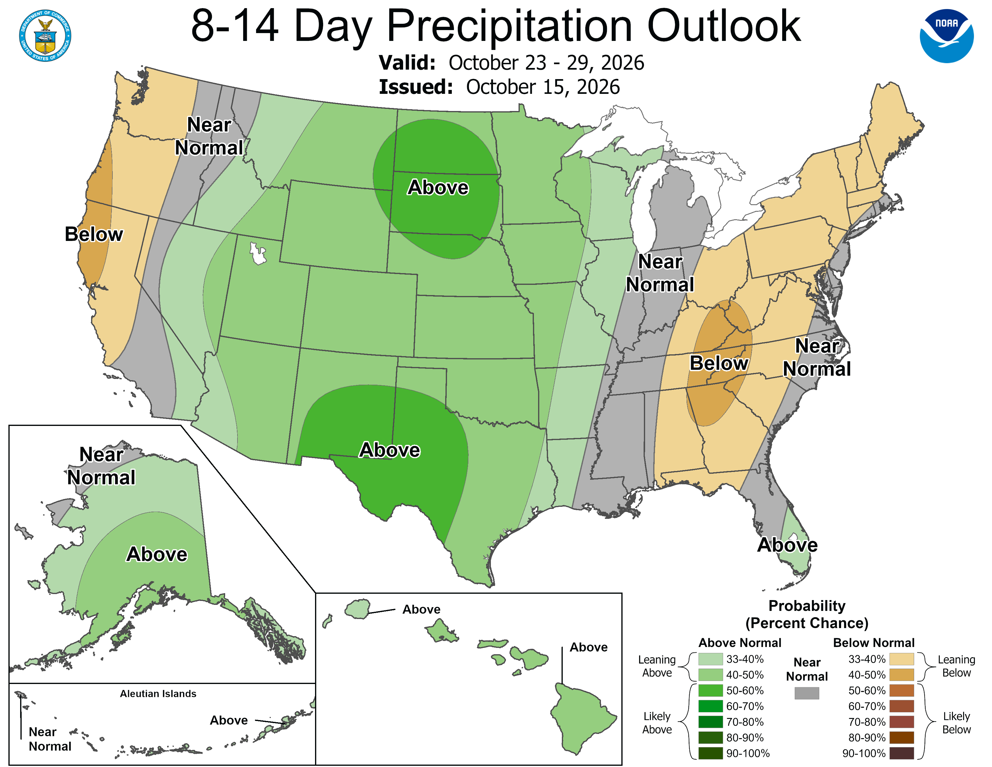 8-14 Day Precipitation Outlook