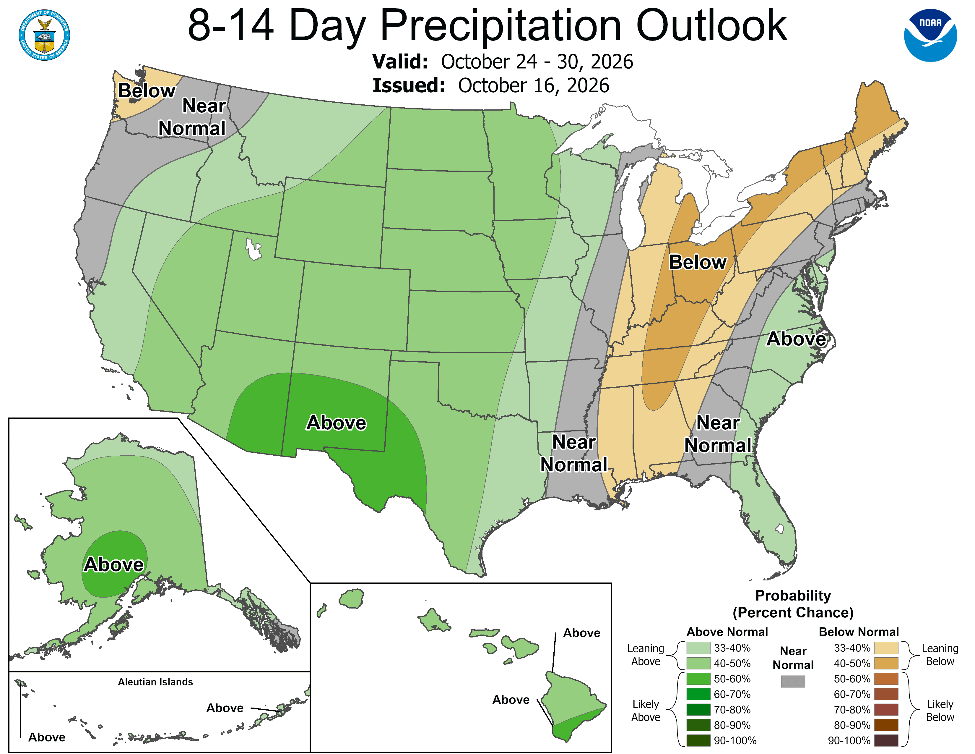 8-14 Day Precipitation Outlook