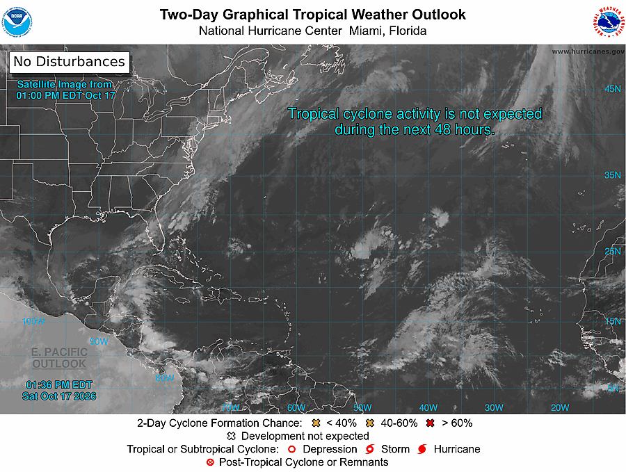 2 Day Tropical Weather Outlook