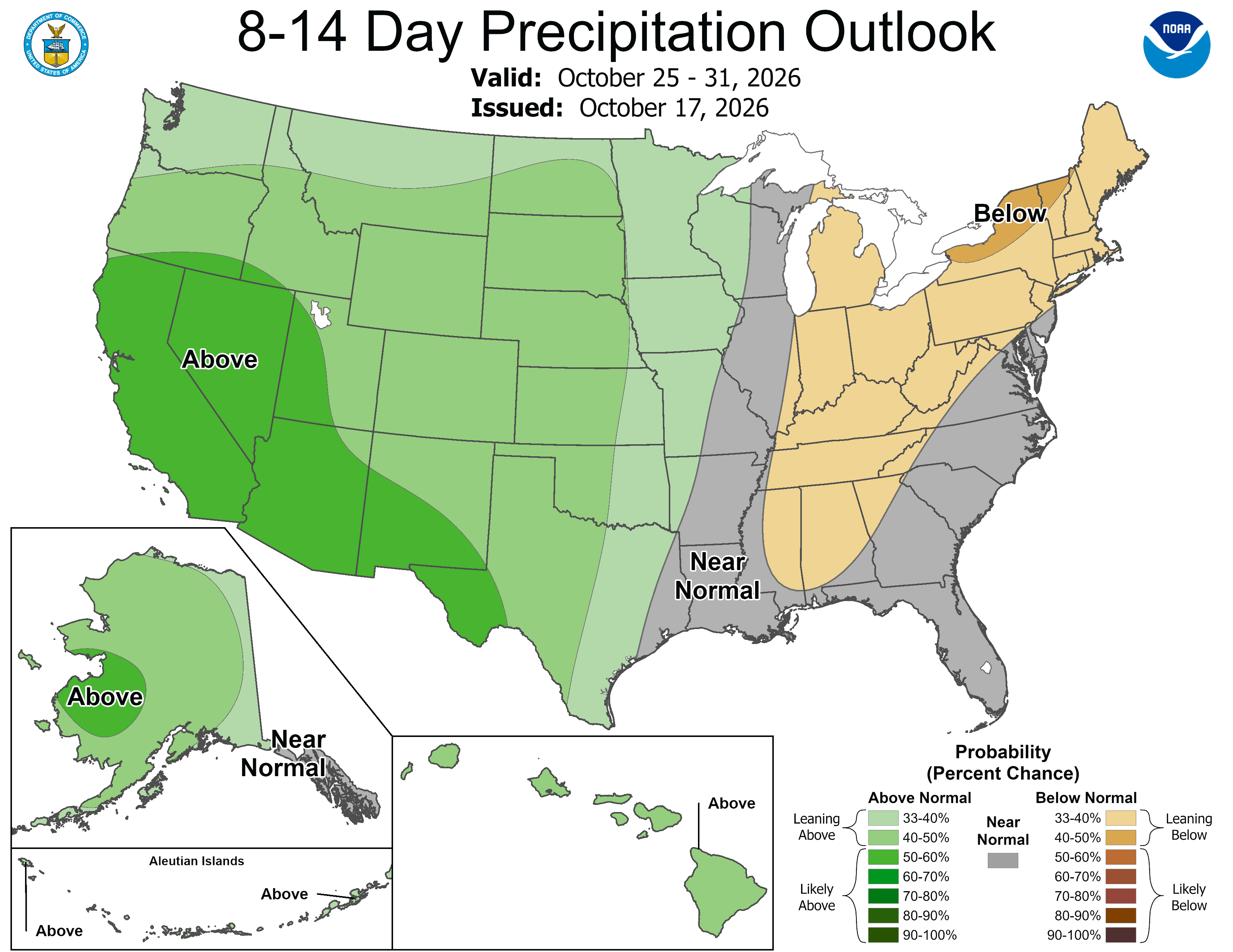 8-14 Day Precipitation Outlook