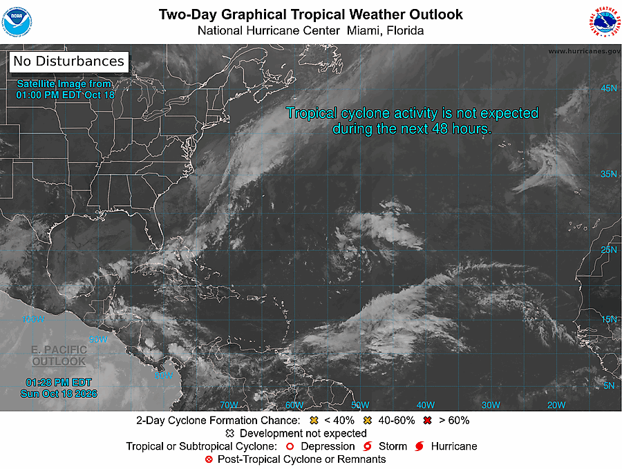2 Day Tropical Weather Outlook