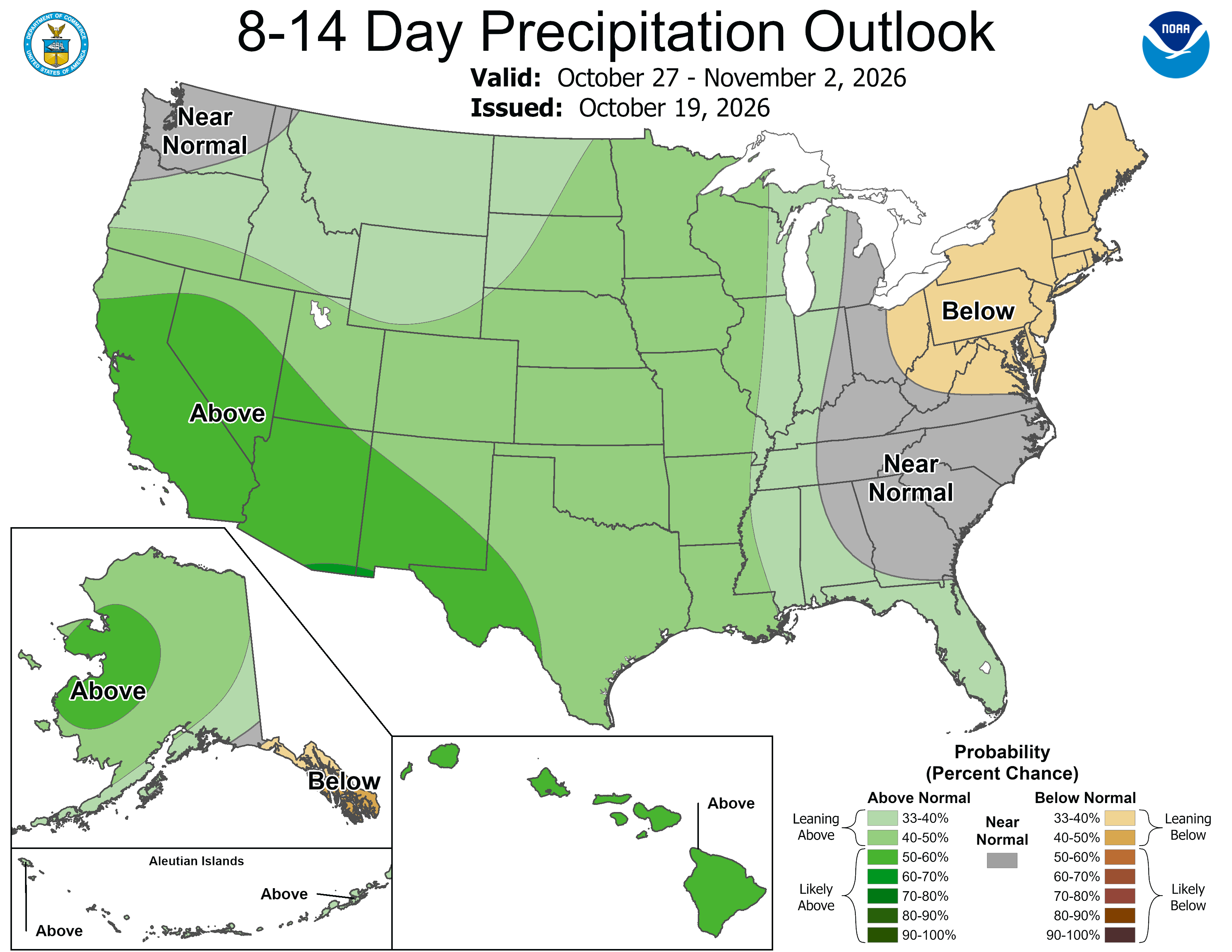 8-14 Day Precipitation Outlook