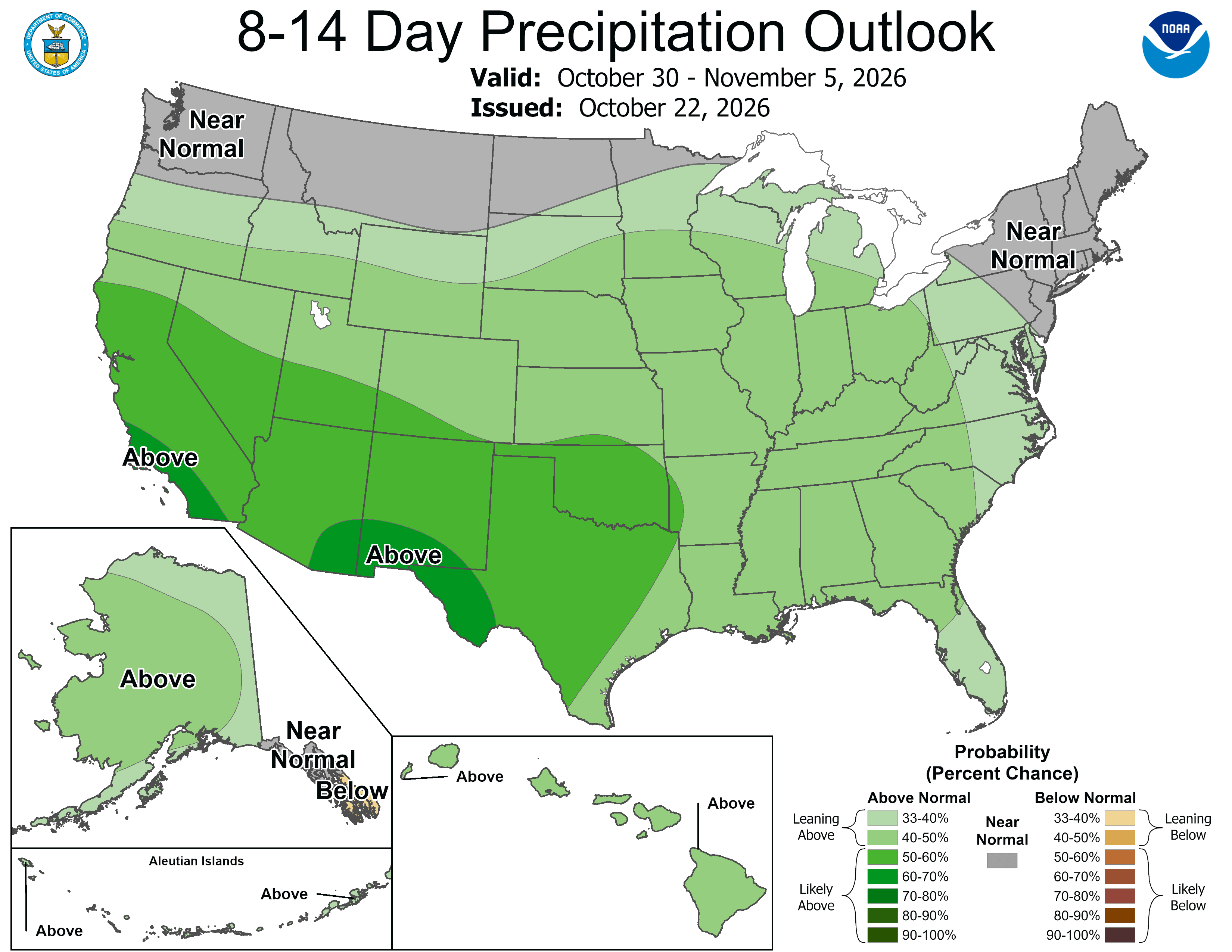 8-14 Day Precipitation Outlook
