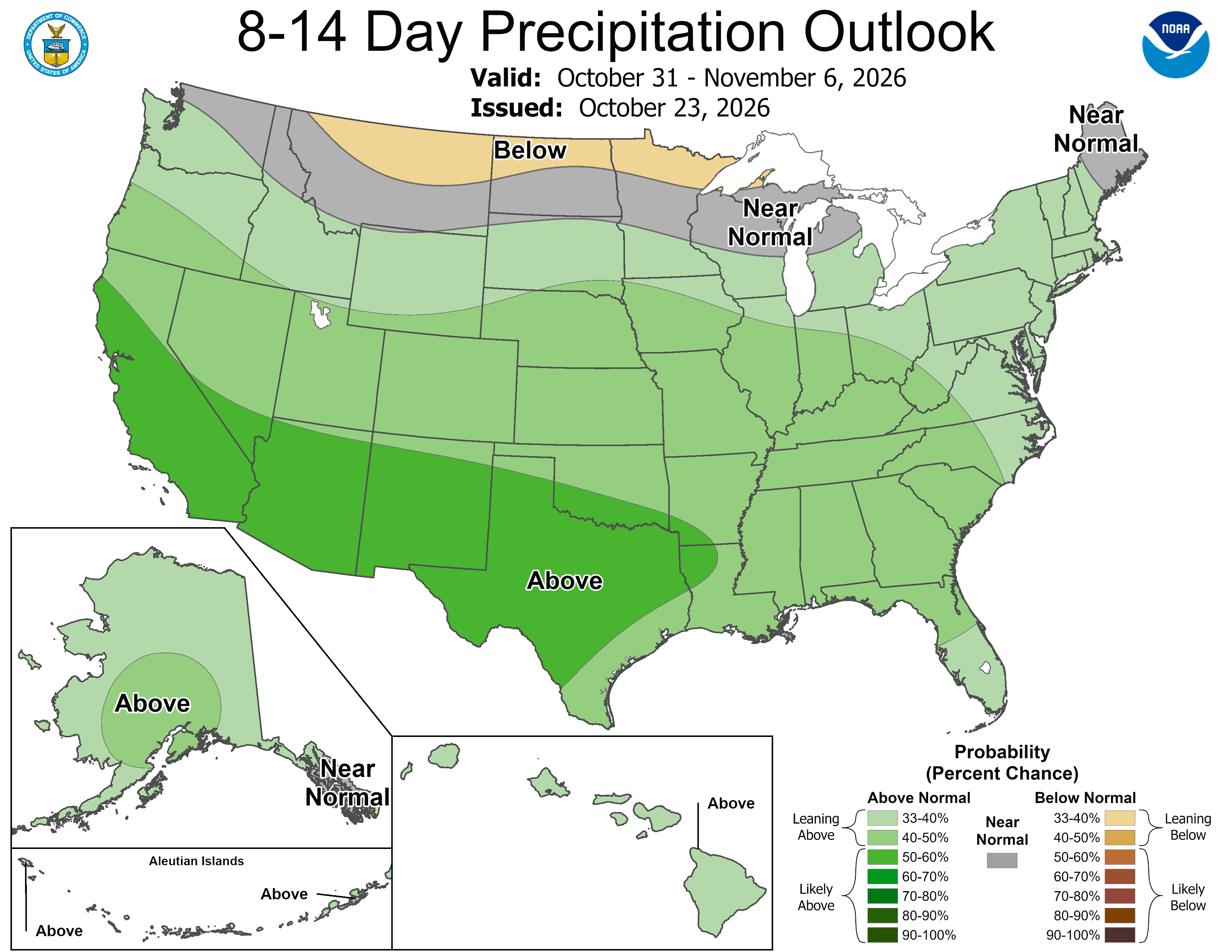 8-14 Day Precipitation Outlook