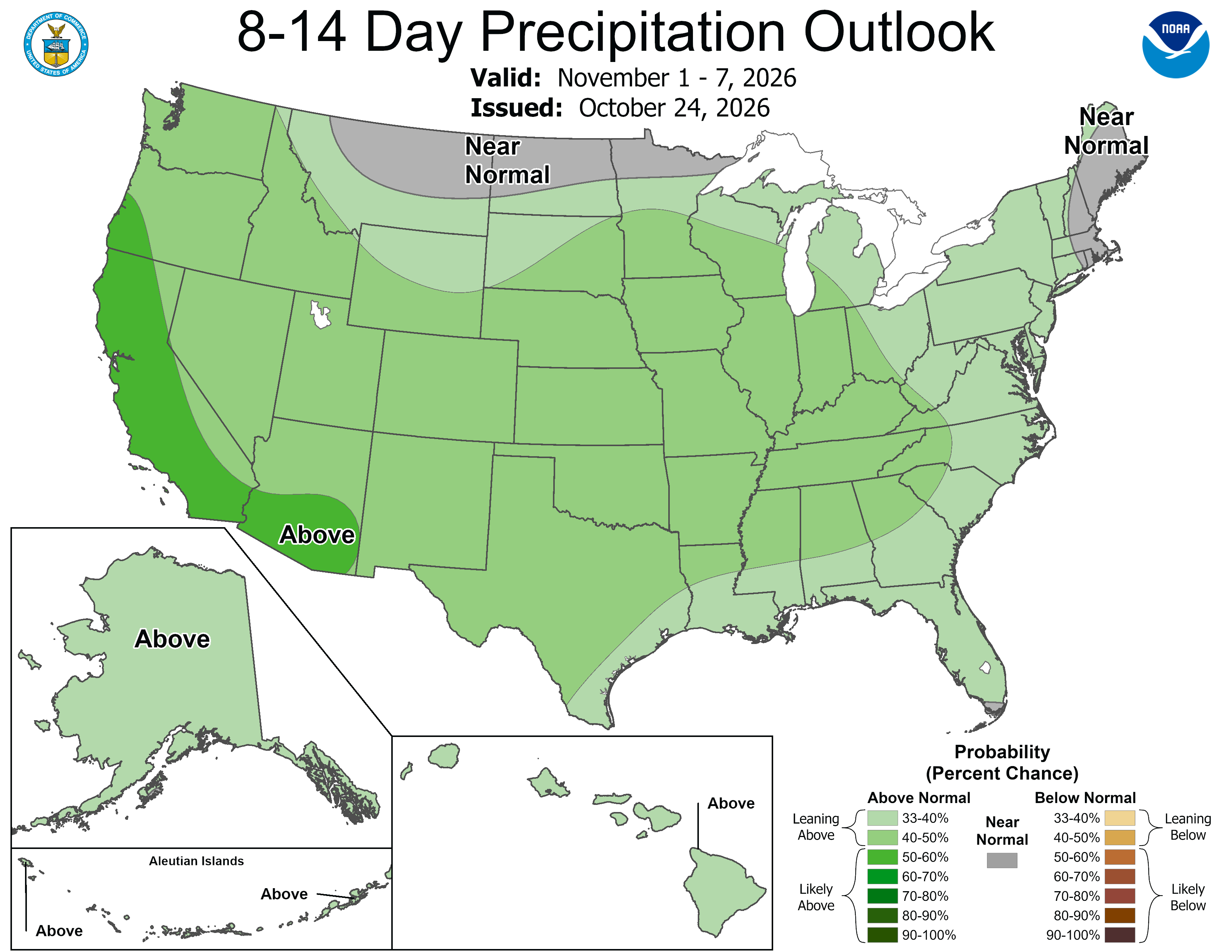 8-14 Day Precipitation Outlook
