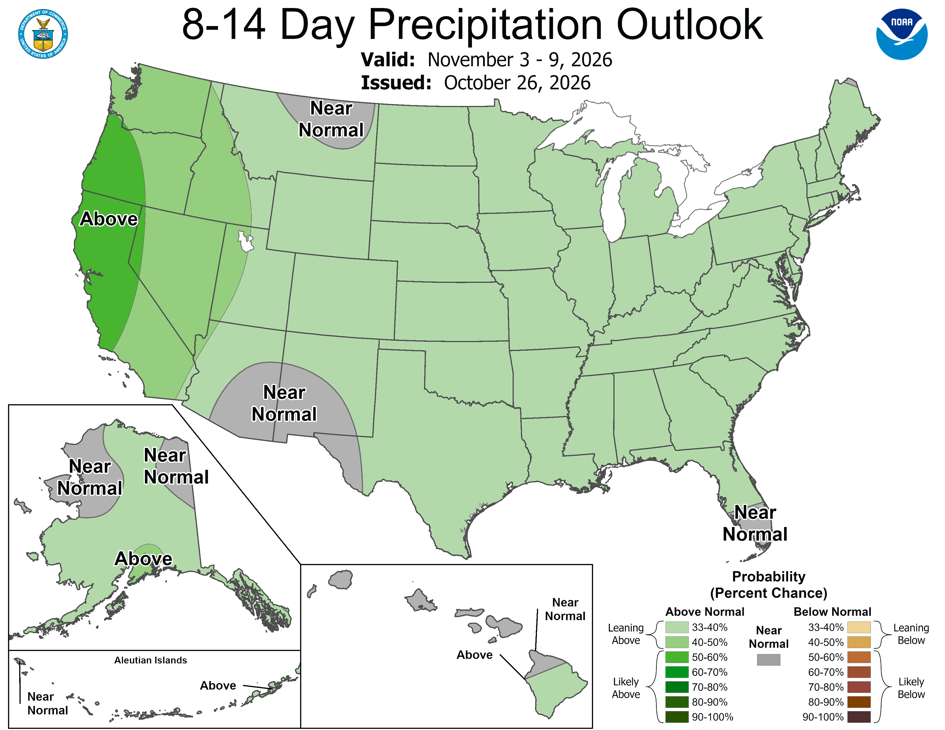 8-14 Day Precipitation Outlook