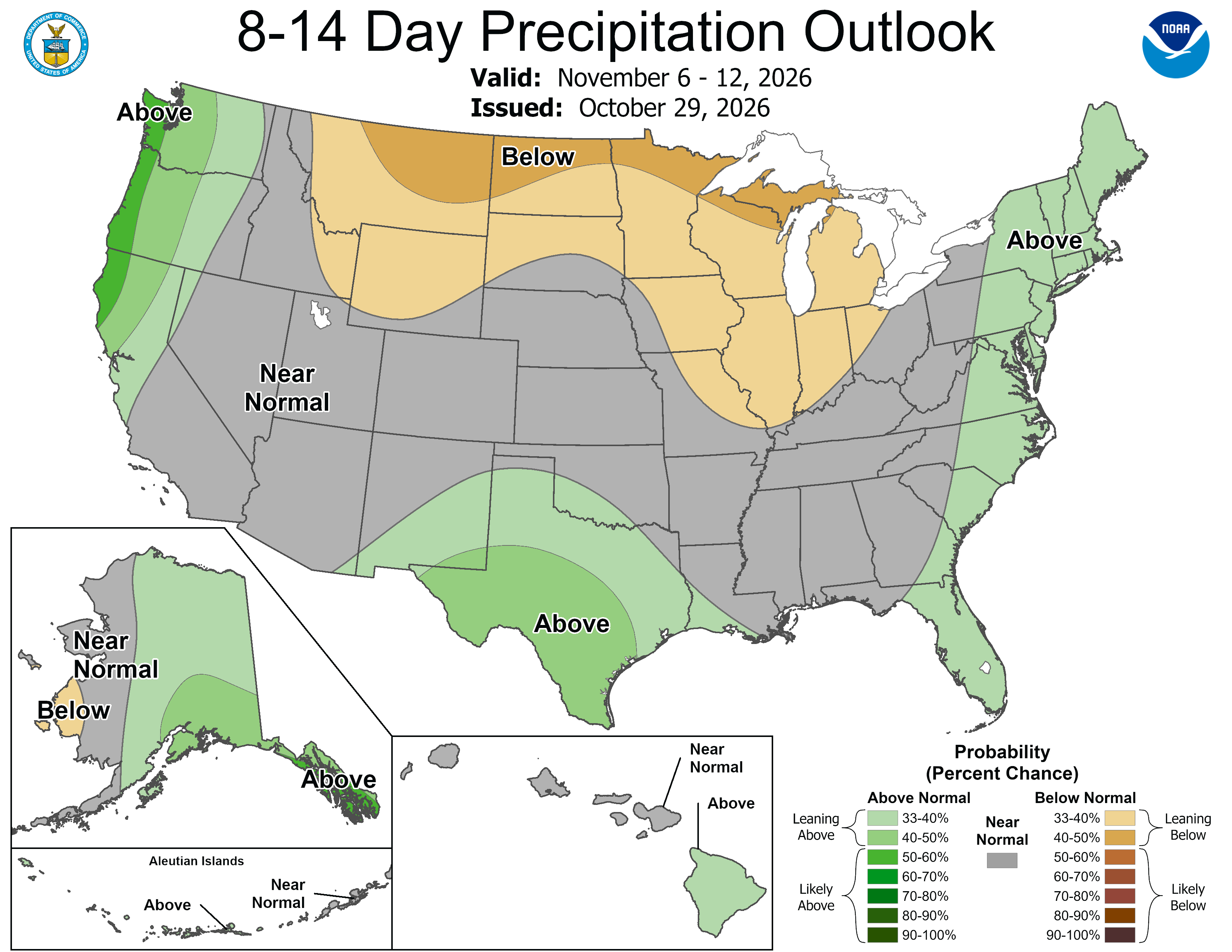8-14 Day Precipitation Outlook